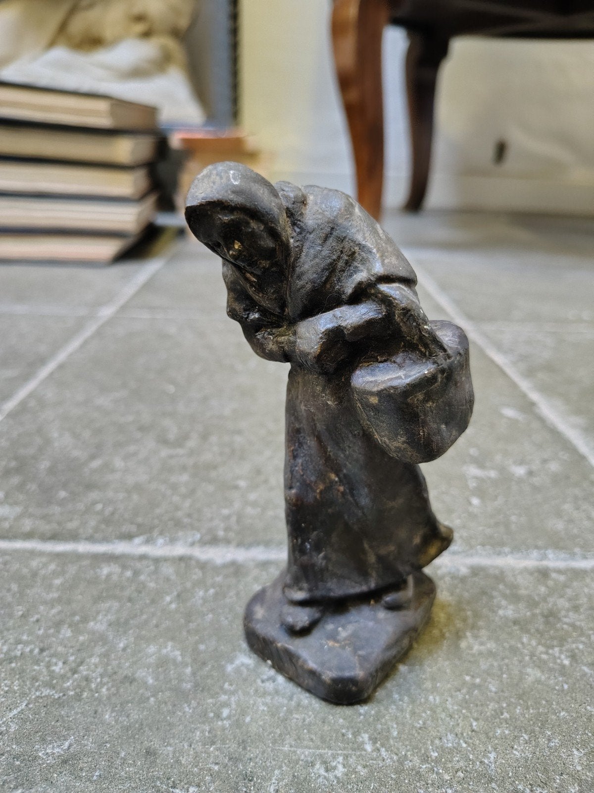 Oud vrouwtje Maurice Vander Meeren Tielt, Ophalen of Verzenden, Gips