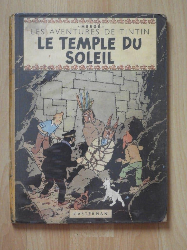 TINTIN "Le Temple du Soleil" - EO, Une BD, Enlèvement ou Envoi, Utilisé, HERGE
