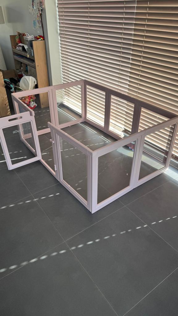 Puppy pen, Ophalen, Zo goed als nieuw