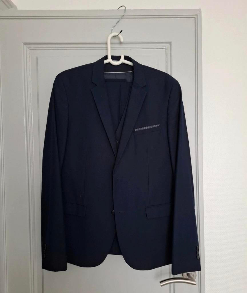 3-delige set, Kleding | Heren, Maat 52/54 (L), Blauw, Zo goed als nieuw, JULES