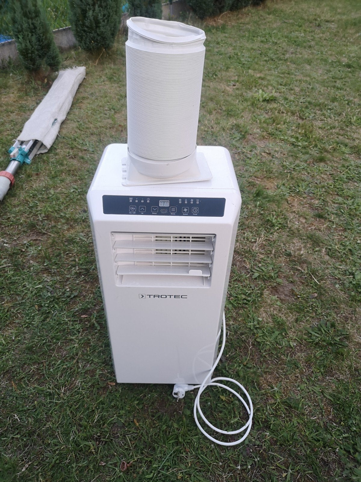 Mobiel airco, Ophalen