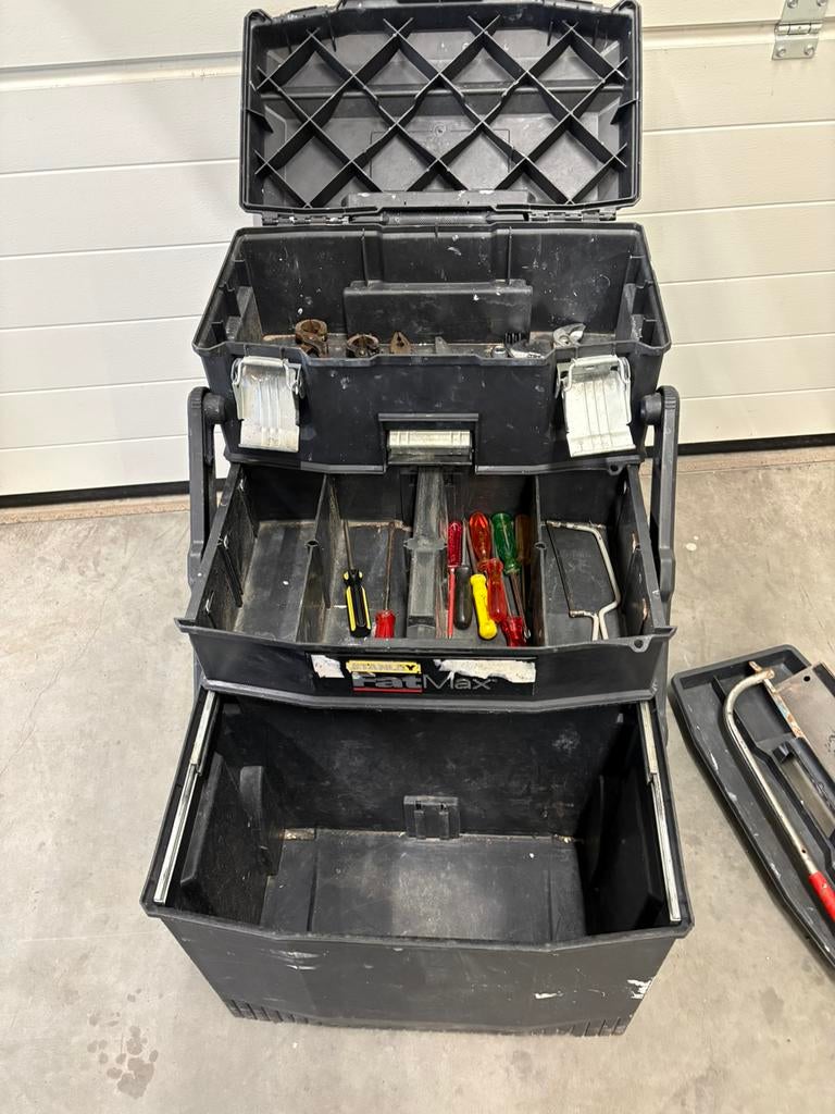 Trolley Werkkoffer fatmax, Doe-het-zelf en Bouw, Ophalen, Gebruikt