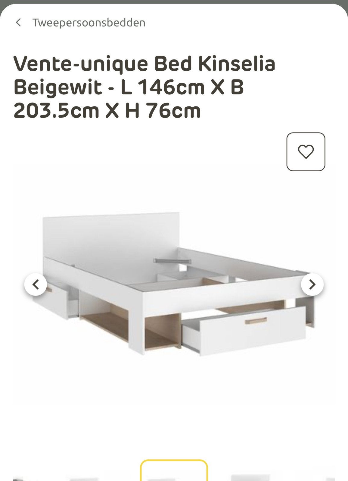 GRATIS - 2 persoons bed met schuiven, Ophalen, Gebruikt