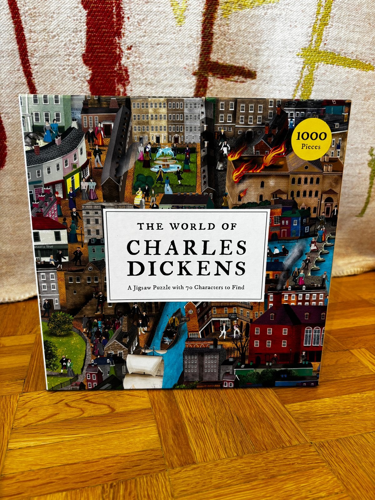 Puzzel Charles Dickens perfect in orde, Ophalen, Zo goed als nieuw, Legpuzzel