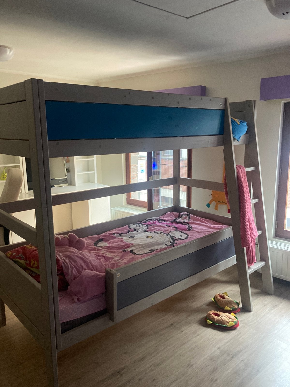 Mooi en stevig stapelbed, Ophalen, Zo goed als nieuw, Stapelbed