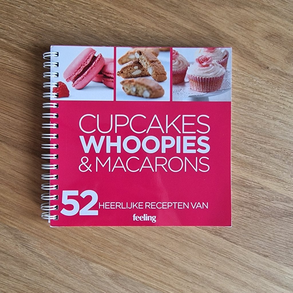 Cupcakes Whoopies & Macarons, Ophalen of Verzenden, Nieuw, Cupcakes, Boek of Tijdschrift