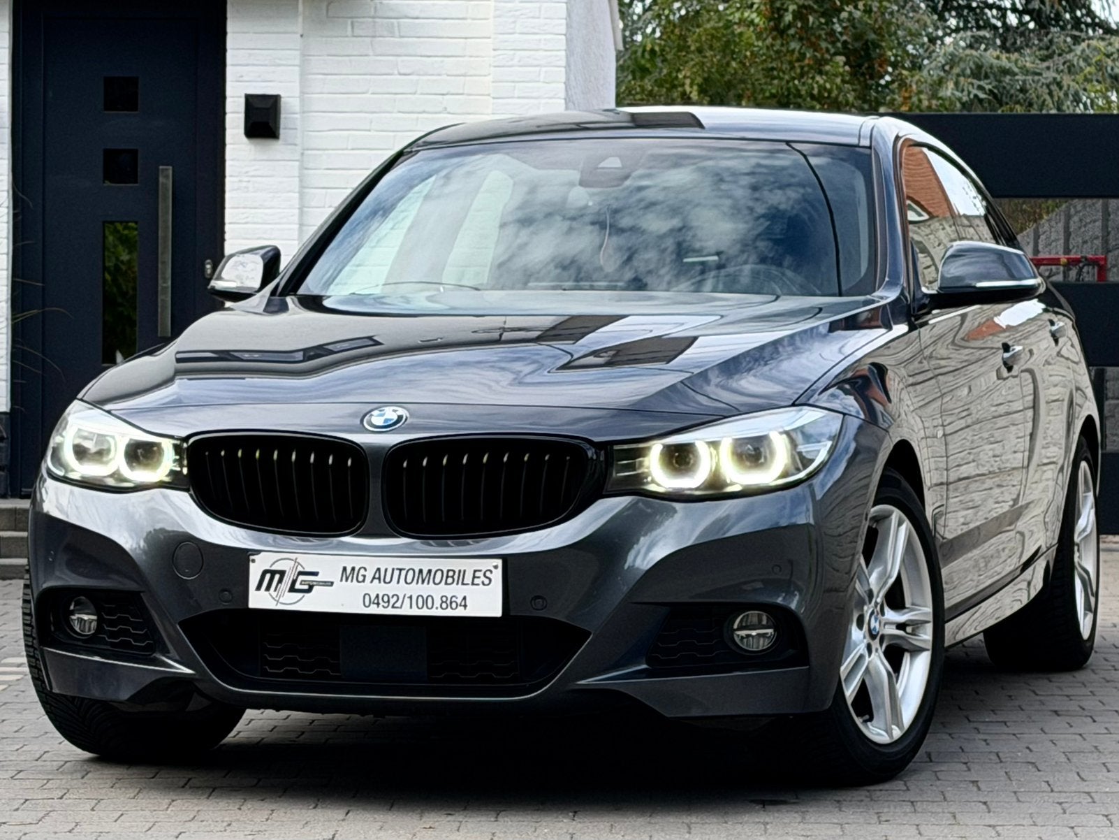BMW 320 GT X DRIVE PACK M FUL BOITE AUTO LED XENON CUIR NAVI, Autos, Cuir, Argent ou Gris, Achat, Euro 6