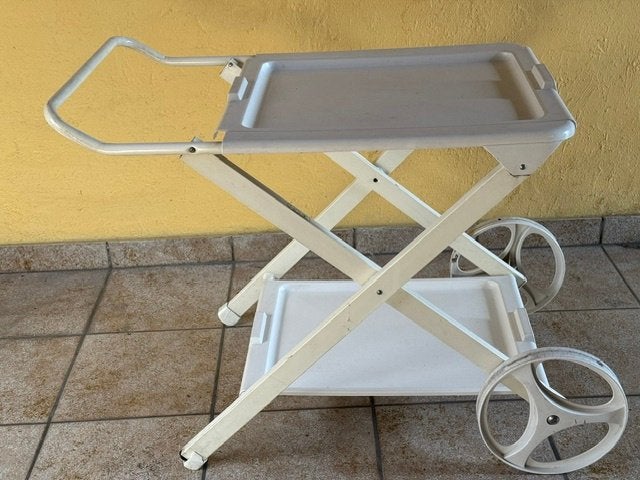 Chariot de service pour jardin/terrasse /cuisine—Métal+PVC, Enlèvement ou Envoi