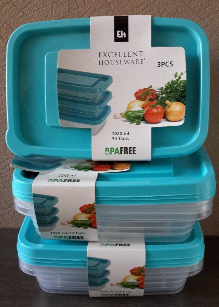 Lot / partij bewaardozen ( NIEUW ), Maison & Meubles, Cuisine | Casseroles & Poêles, Neuf, Enlèvement ou Envoi