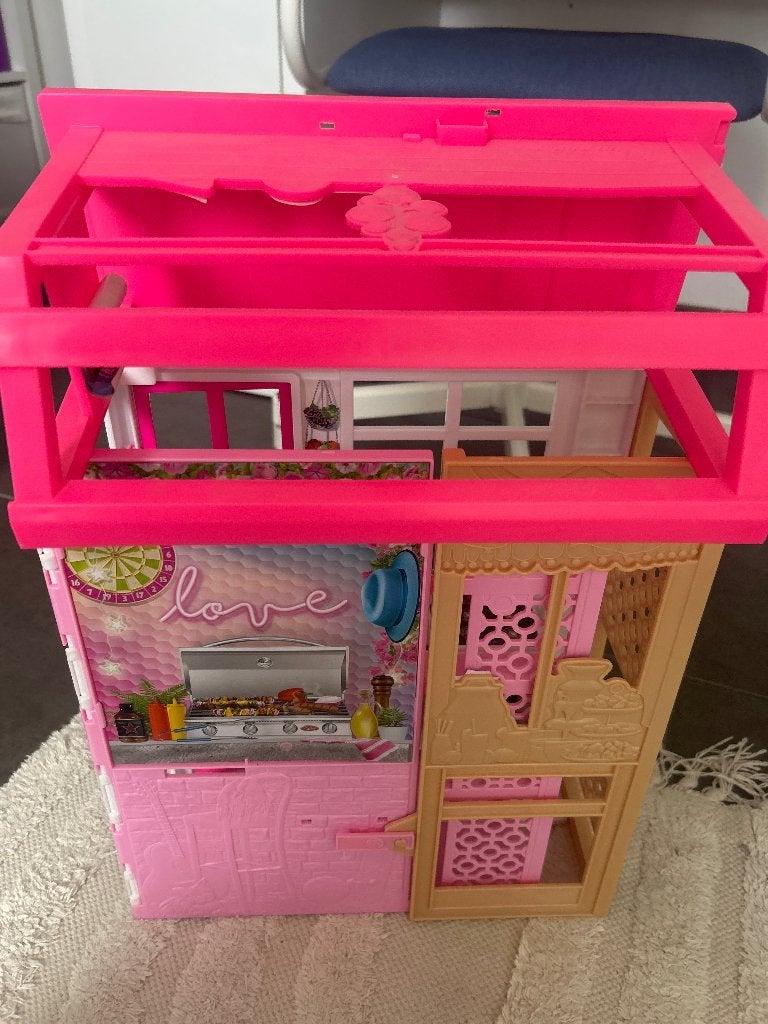 Maison barbie, Enlèvement, Comme neuf, Maison de poupées