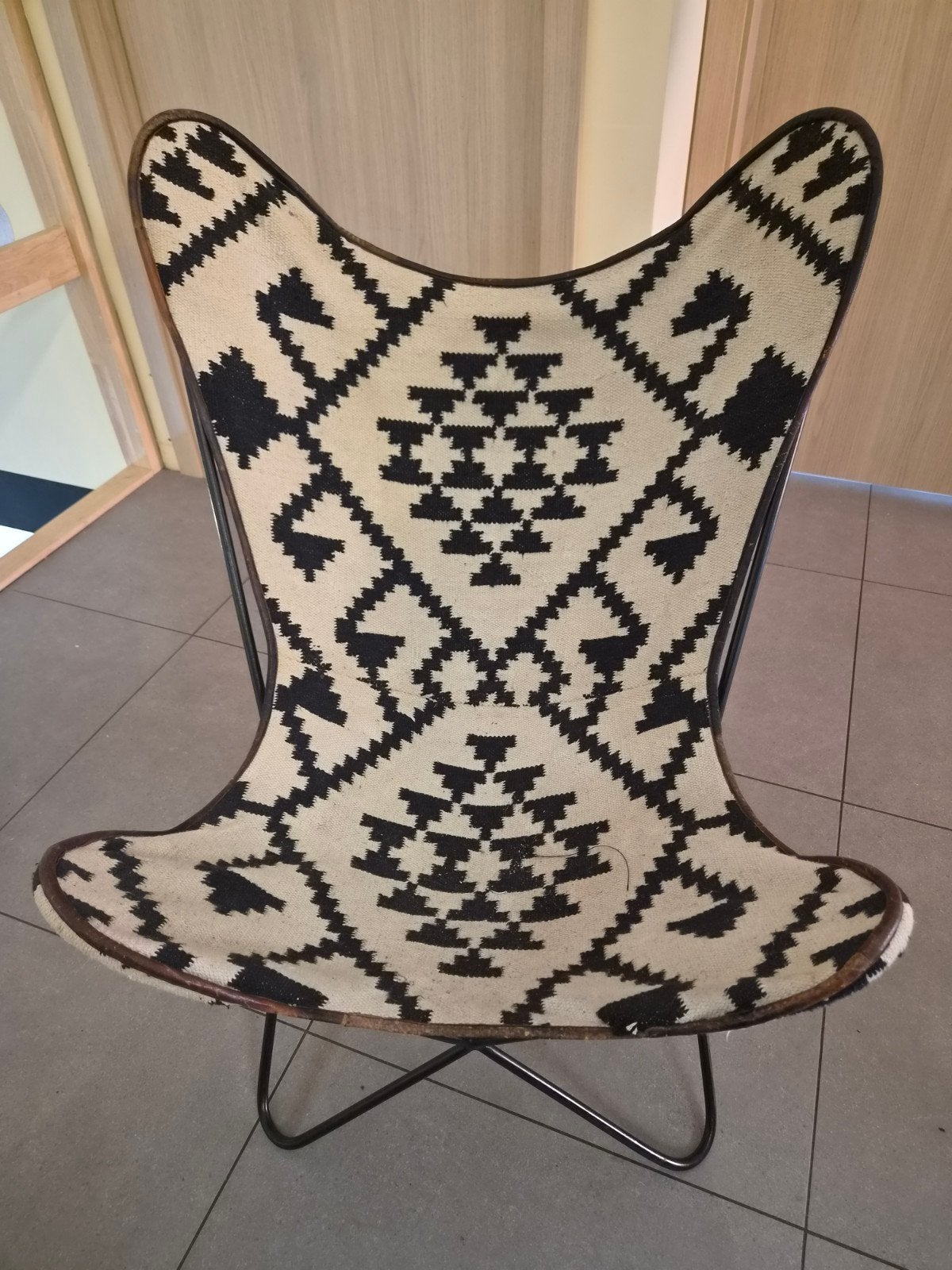 vlinderstoel, Huis en Inrichting, Stoelen, Ophalen, Stof