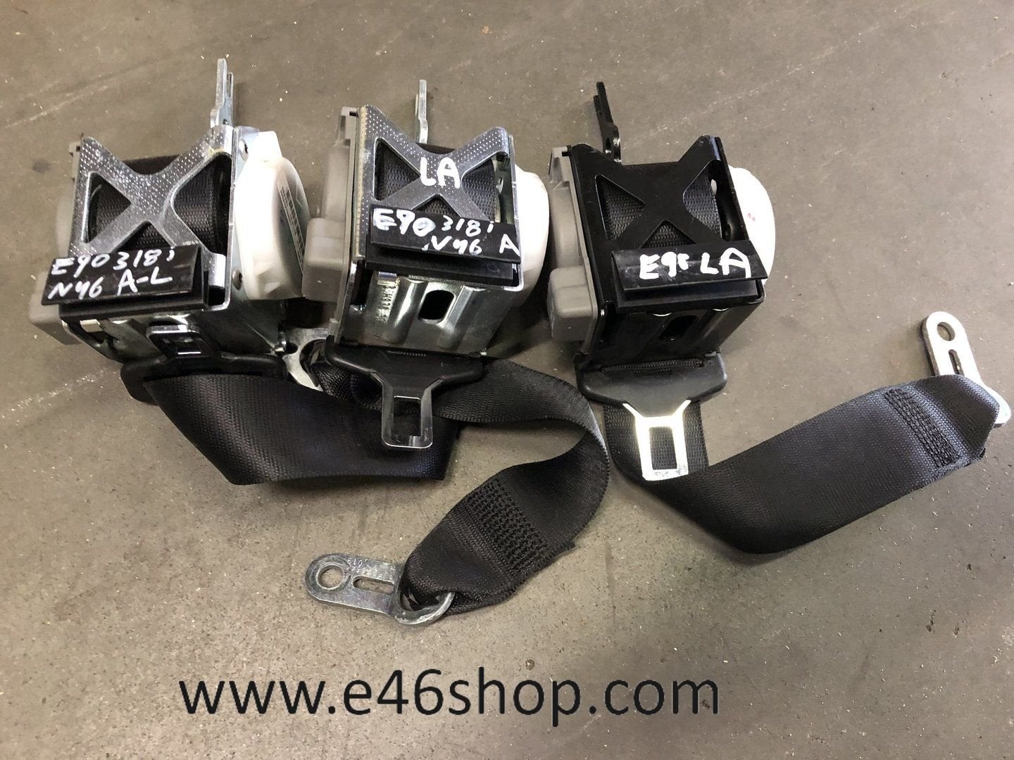 GORDEL BMW 3 SERIE E90  ACHTERBANK LINKS, Auto-onderdelen, Gebruikt, -, -, Ophalen of Verzenden