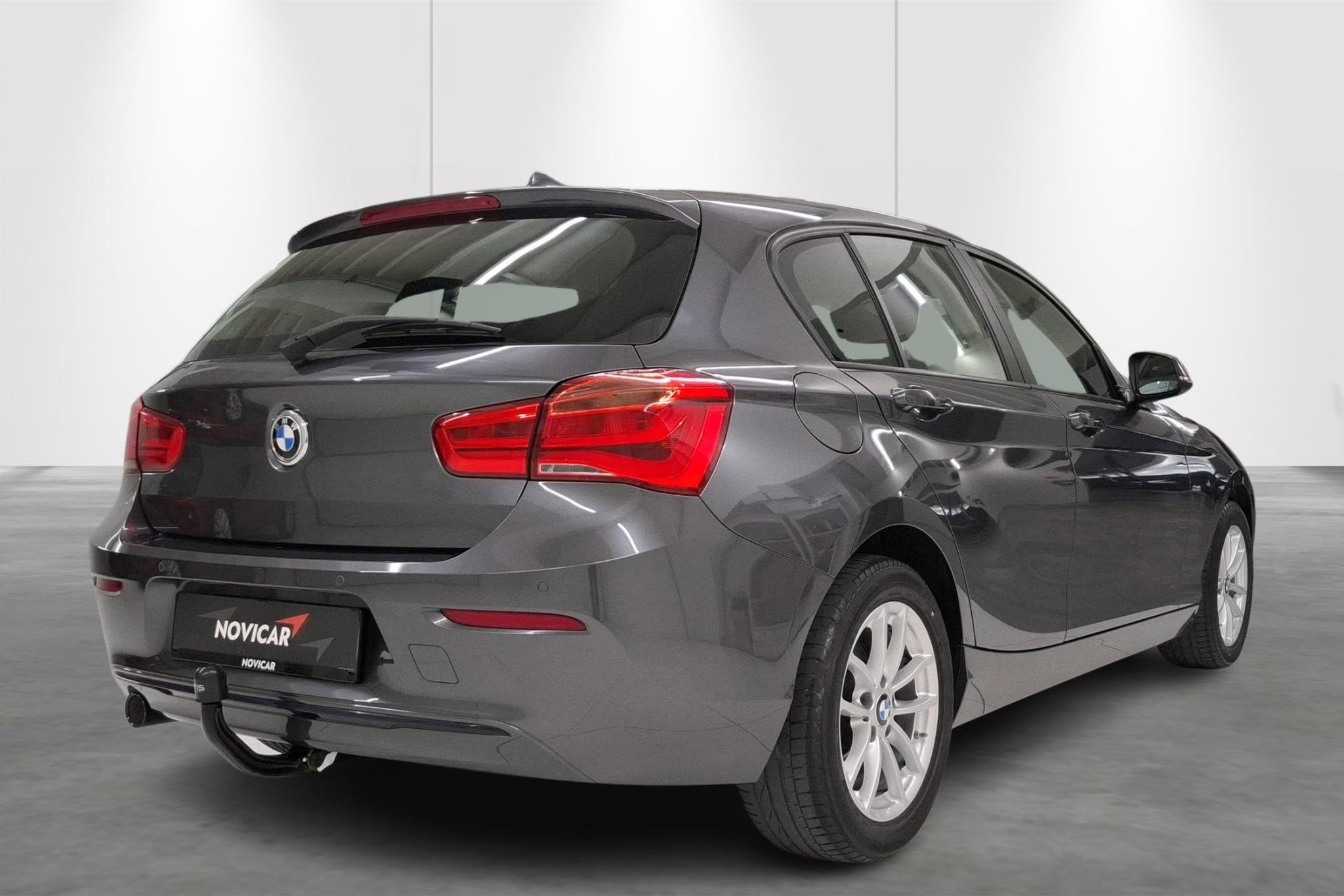 BMW 1-serie 118d (110 kW) AUTOMAAT (automatique), Autos, Argent ou Gris, 5 portes, Automatique, Tissu