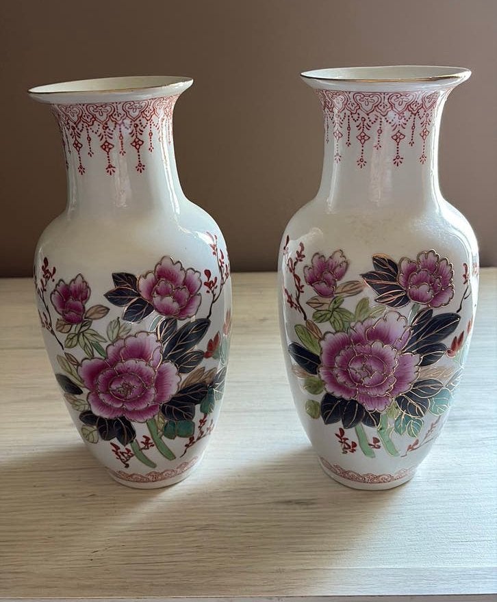 Vintage Chinees Porselein Gelukssymboliek  '70/'80, Antiek en Kunst, Ophalen of Verzenden