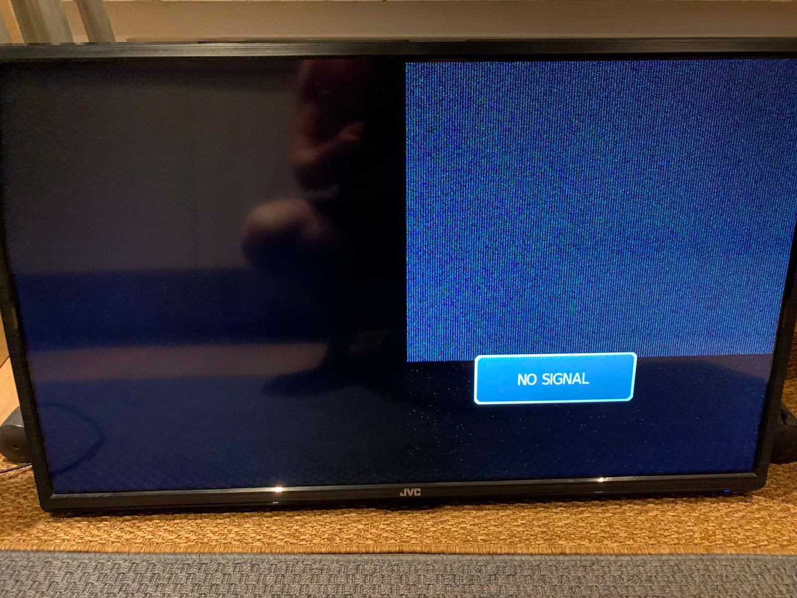 Tv JVC scherm plots voor helft gelijnd,  handige Harry? 40 “, Ophalen, Gebruikt