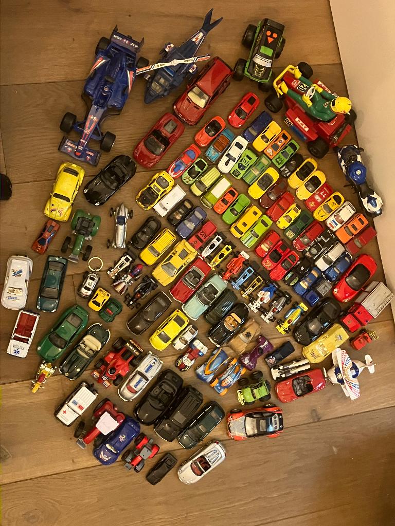 LOT Speelgoedauto’s, Kinderen en Baby's, Speelgoed |Speelgoedvoertuigen, Ophalen of Verzenden, Gebruikt