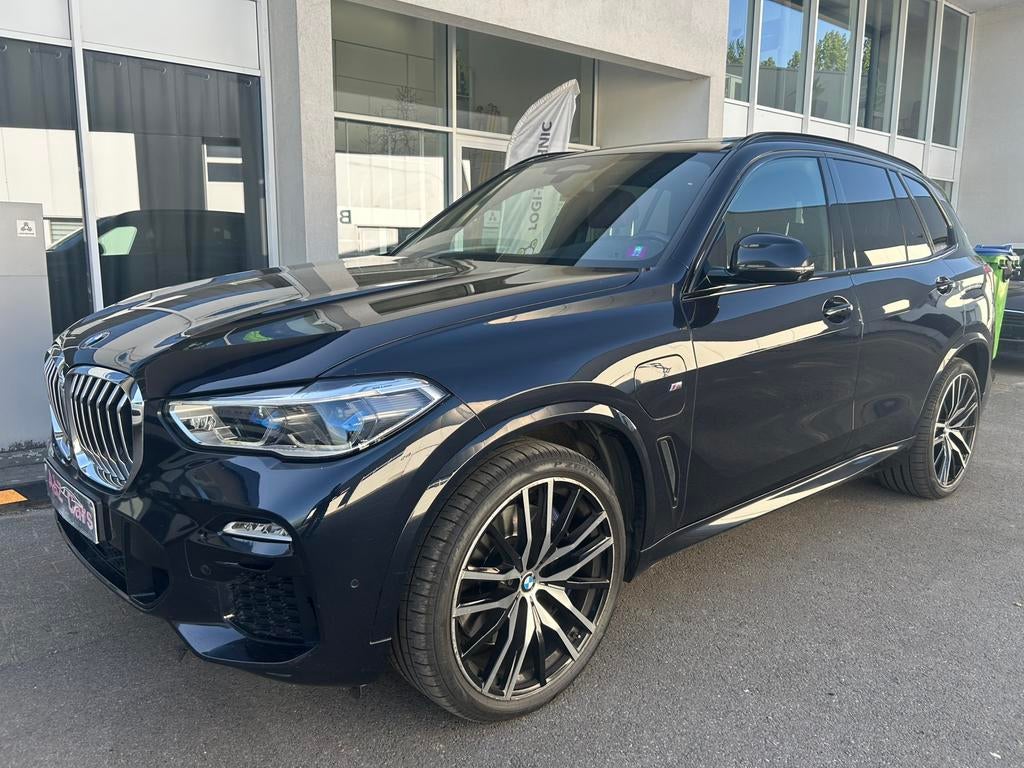 BMW X5 xDrive45e / M-Pack / Full Option / 1ste Eigenaar, Auto's, Automaat, Zwart, Leder, Hybride Elektrisch/Benzine