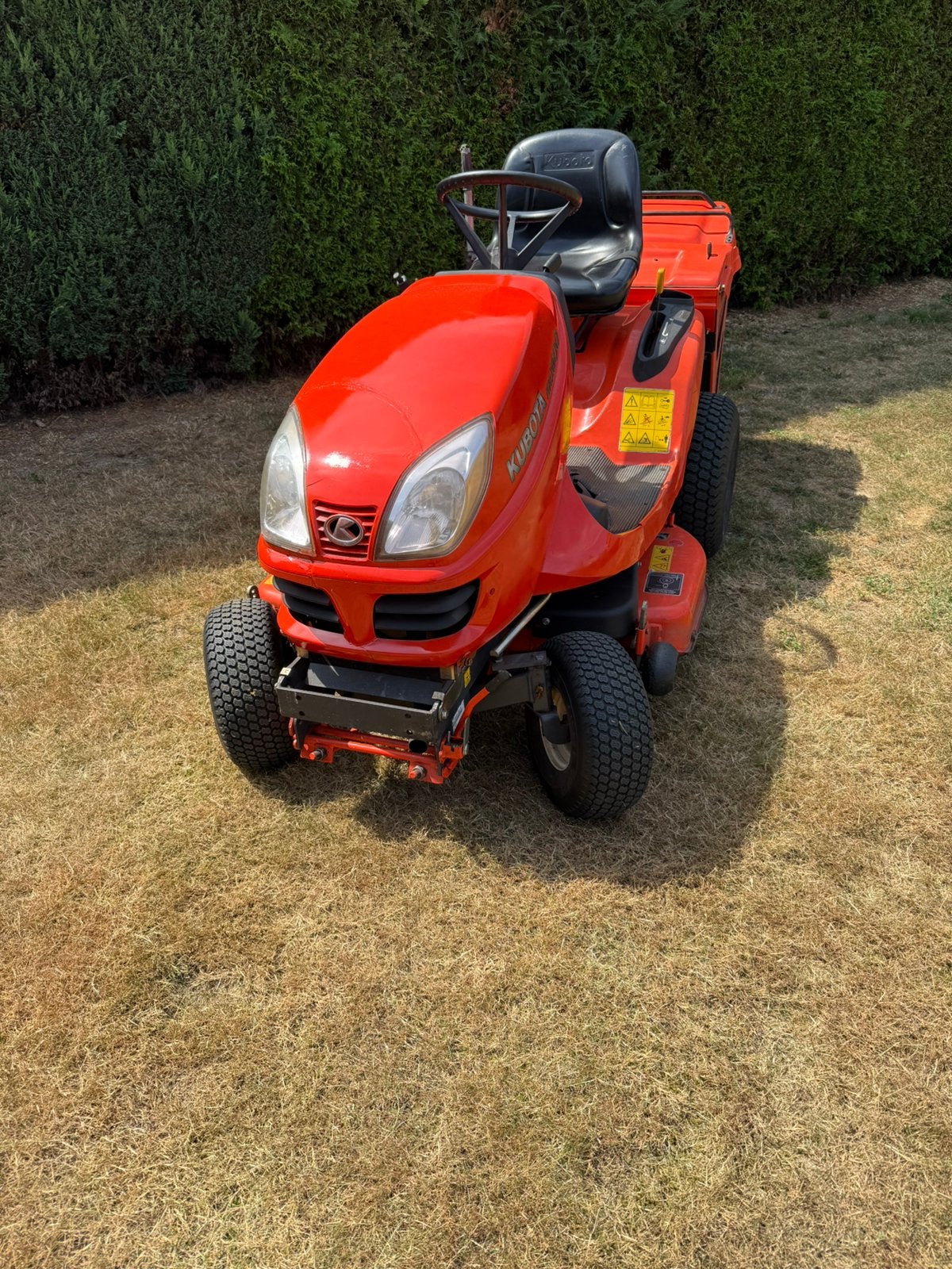 Zitmaaier Kubota, Jardin & Terrasse, Tondeuses autoportées, Enlèvement, Utilisé