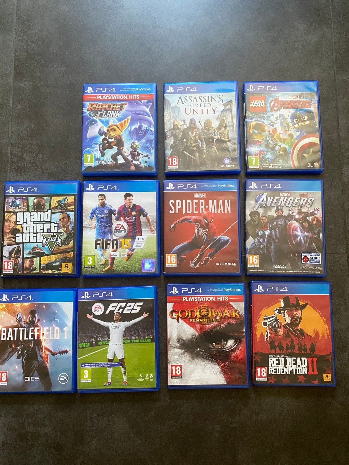 Ps4 spellen, Enlèvement ou Envoi, Comme neuf