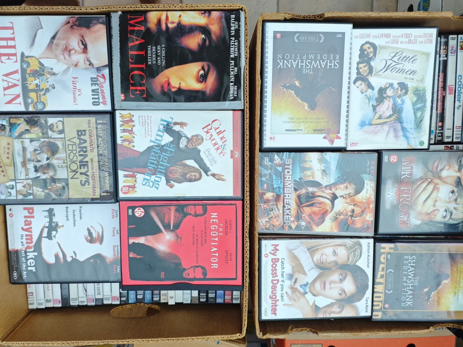 ~500 dvd's, Ophalen