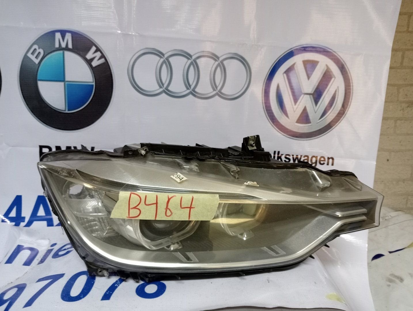 BMW 3 SERIE F30 F31 XENON LED KOPLAMP RECHTS63117314532, Gebruikt, -, -, Ophalen of Verzenden