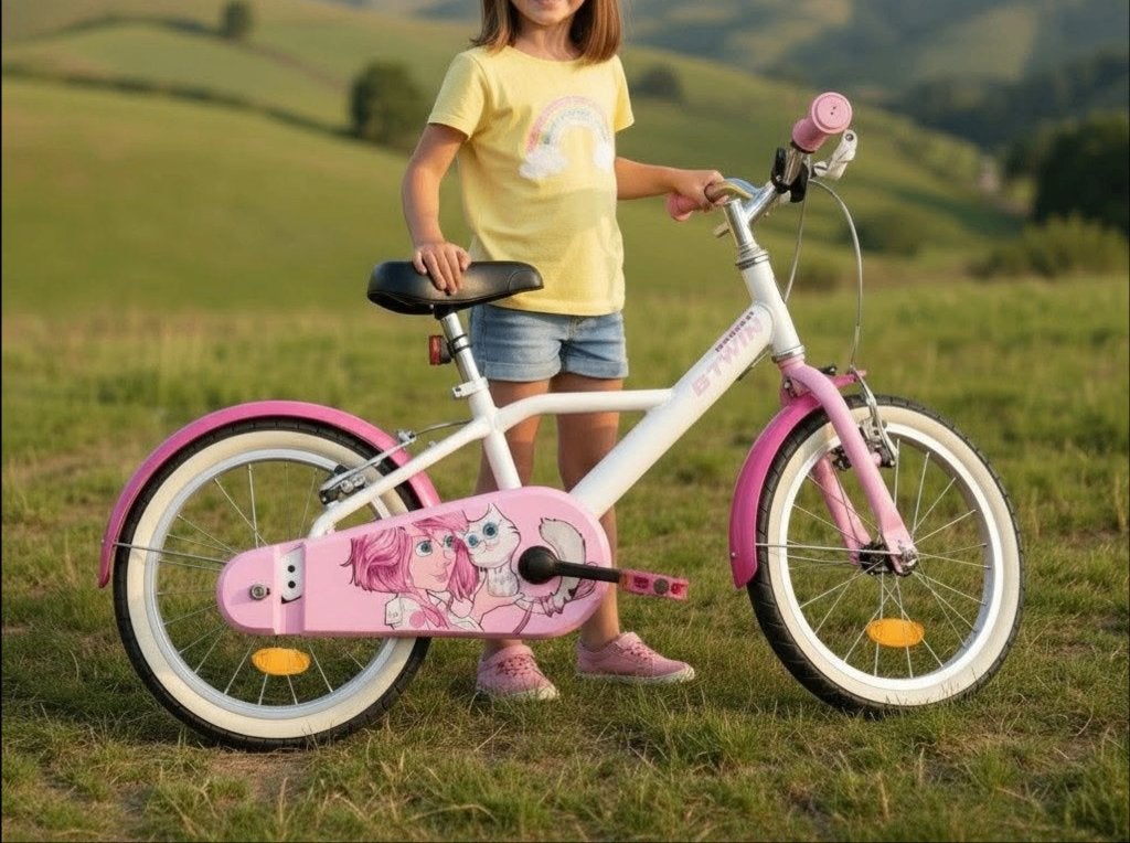 Vélo Btwin pour enfants 16 pouces 4-7 ans en très bon état, Vélos & Vélomoteurs, Frein sur jante, Stabilisateurs, Enlèvement, Btwin Decathlon