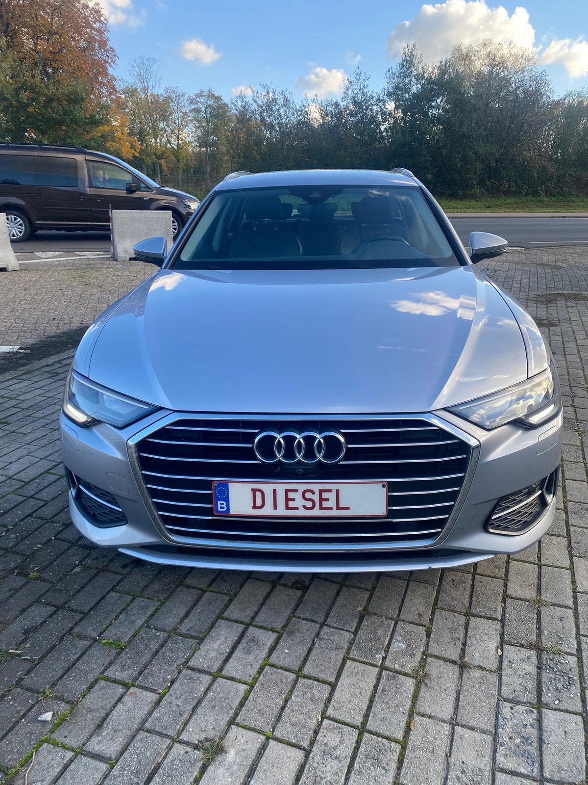 Audi A6 35 TDİ 2.0, Auto's, Euro 6, 4 cilinders, Blauw, 120 kW