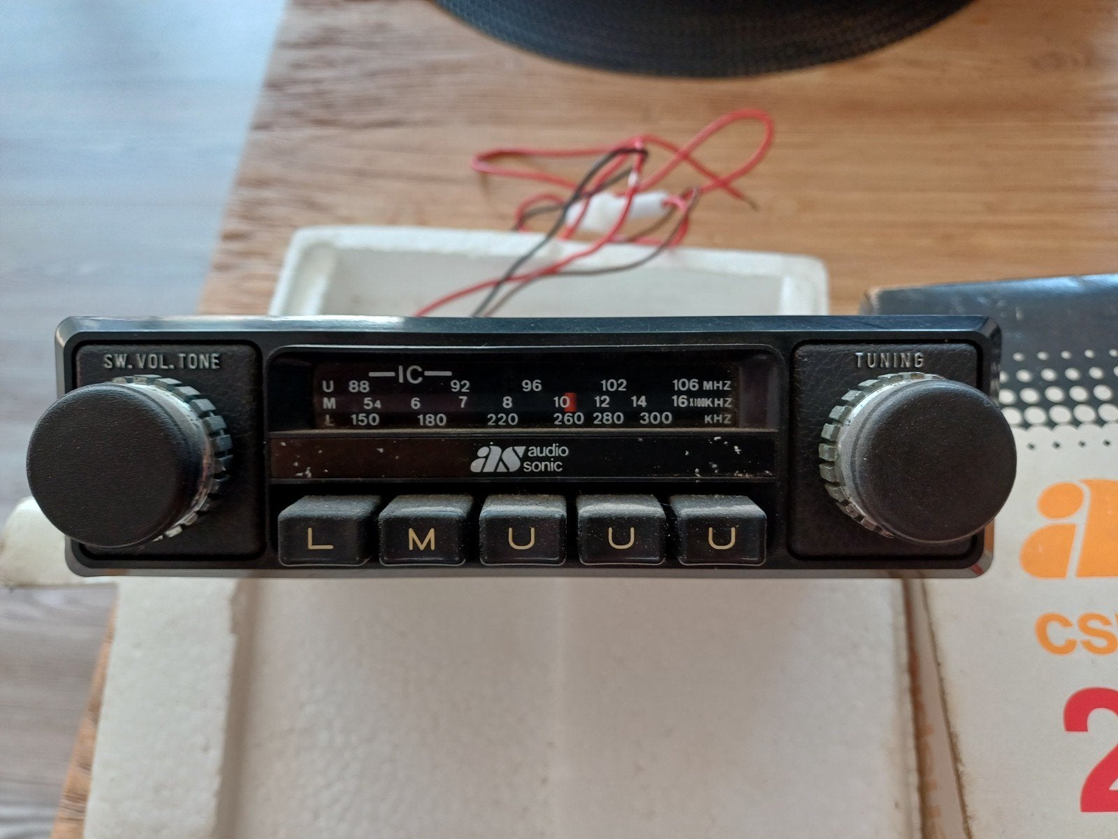 as audio Sonic csr 1800 stereo, Autos : Divers, Autoradios, Enlèvement