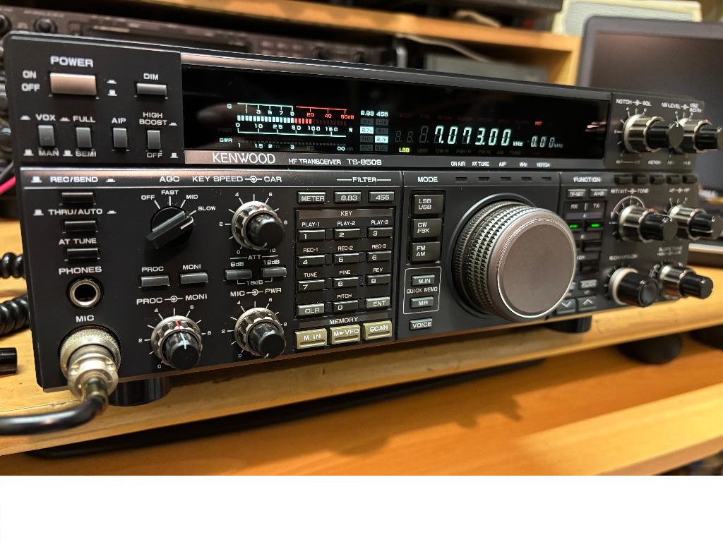 Kenwood TS-850SAT all mode HF transceiver (inruil mog.), Telecommunicatie, Ophalen of Verzenden, Zo goed als nieuw, Zender en Ontvanger