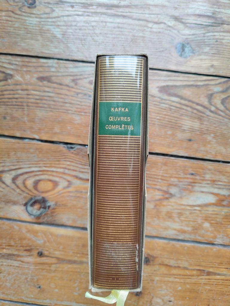 La Pléiade - Kafka - œuvres complètes 1, Livres, Enlèvement ou Envoi