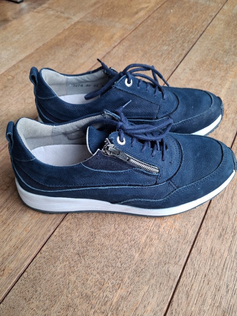 Schoenen Wolky maat 37, Wolky, Blauw, Ophalen of Verzenden, Zo goed als nieuw