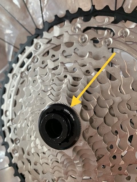Écrou de blocage cassette Shimano 12v Y-0GY98010 (neuf), Vélos & Vélomoteurs, Enlèvement, Neuf, Roue, Shimano