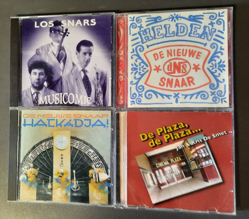 De nieuwe snaar/Jan De Smet -  cd collectie -  4 stuks, Ophalen of Verzenden, Gebruikt, Pop, Album