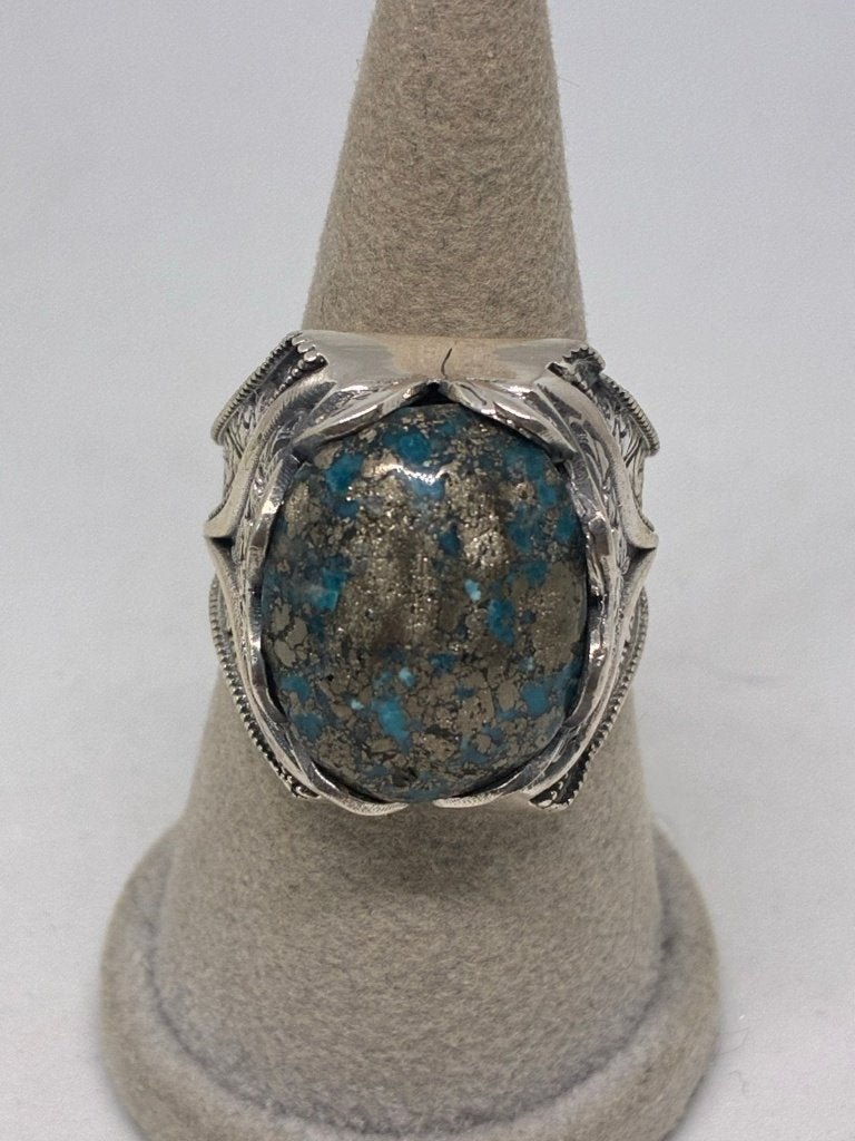 Zilveren Herenring Maat 27 met Zilver Stempel, Heer, Nieuw, Ophalen of Verzenden, Grijs
