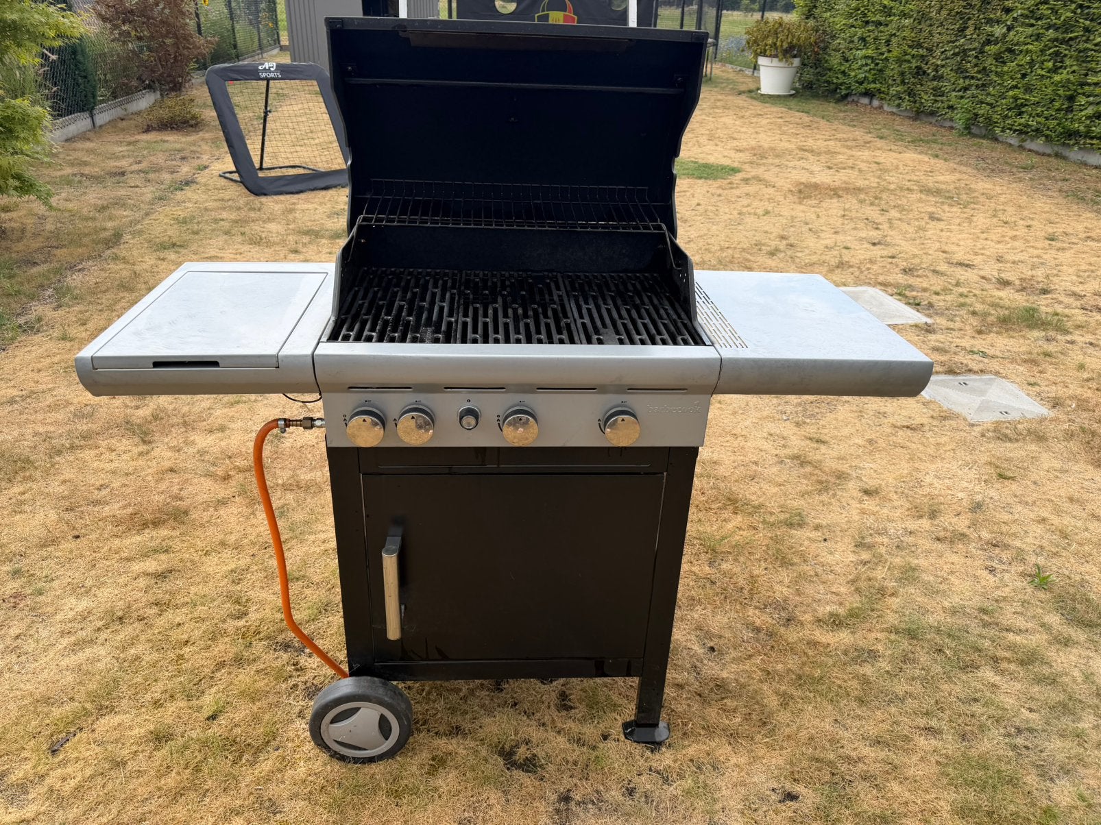 Gas bbq, Tuin en Terras, Ophalen, Zo goed als nieuw