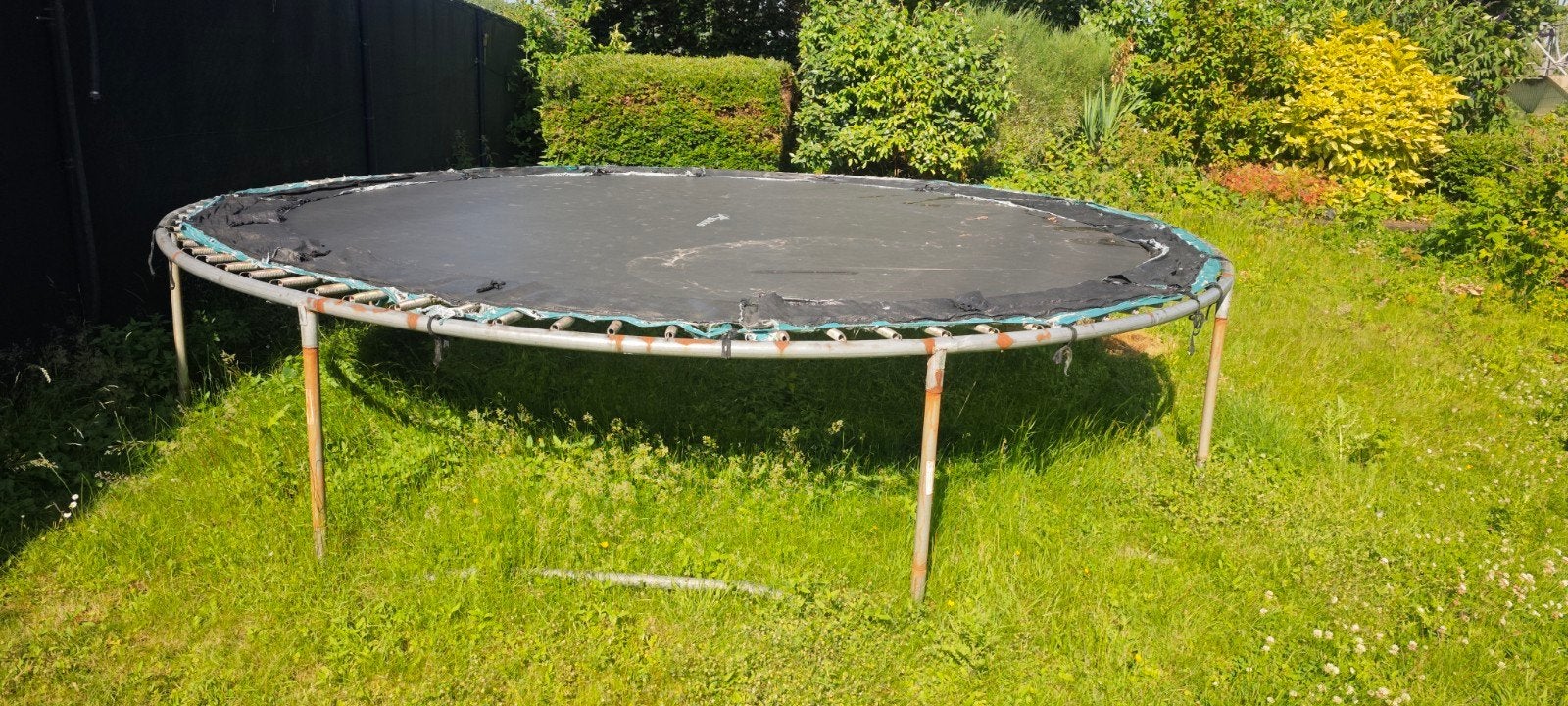 Trampoline, Ophalen