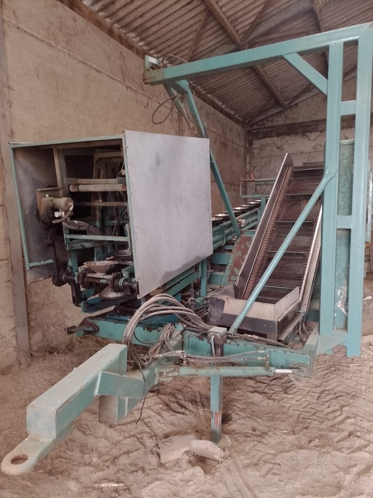 bloemkoolmachine, Ophalen, Vollegrondsgroente, Oogstmachine