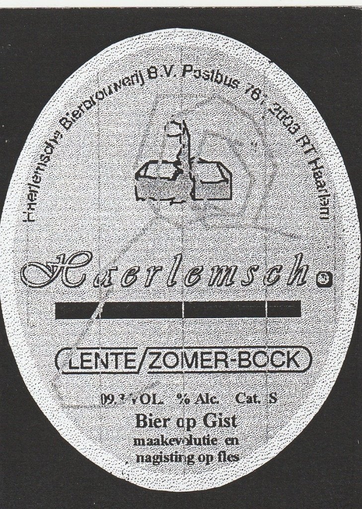 bieretiket Nederland Haerlemsche bierbr. : Lente/zomer, Verzamelen, Biermerken, Verzenden, Nieuw, Overige typen, Overige merken