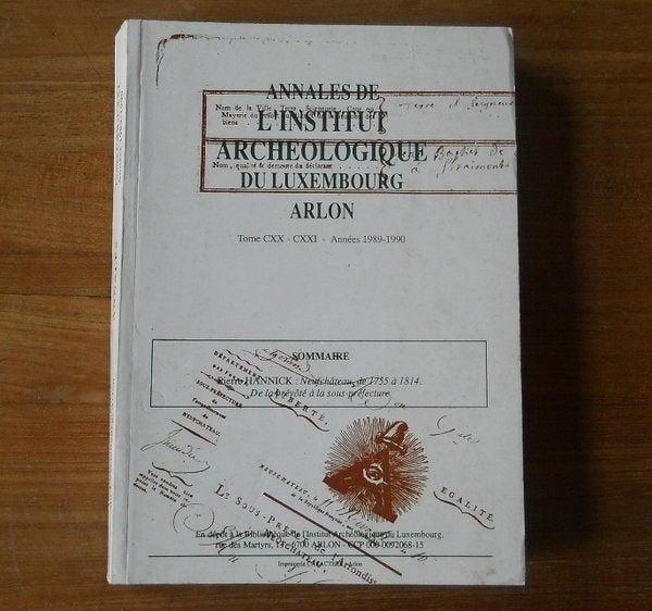 Neufchâteau de 1755 à 1814 (Pierre Hannick), Enlèvement ou Envoi, 19e siècle, Utilisé