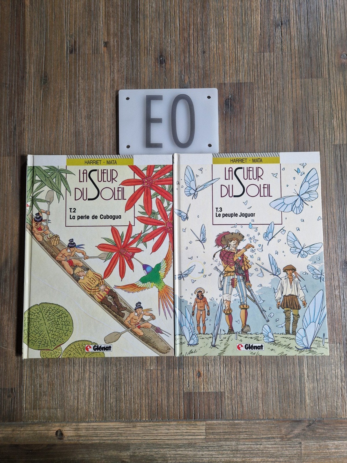 Lot de 2 bd la sueur du soleil 2 et 3,EO, Enlèvement ou Envoi