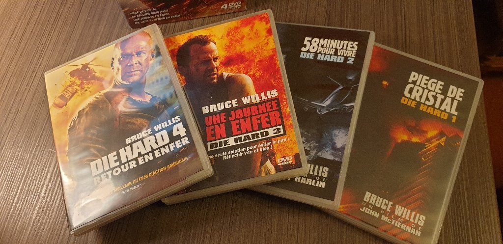 Coffret 4 DVD : Die hard - Anthologie, Ophalen of Verzenden, Actie