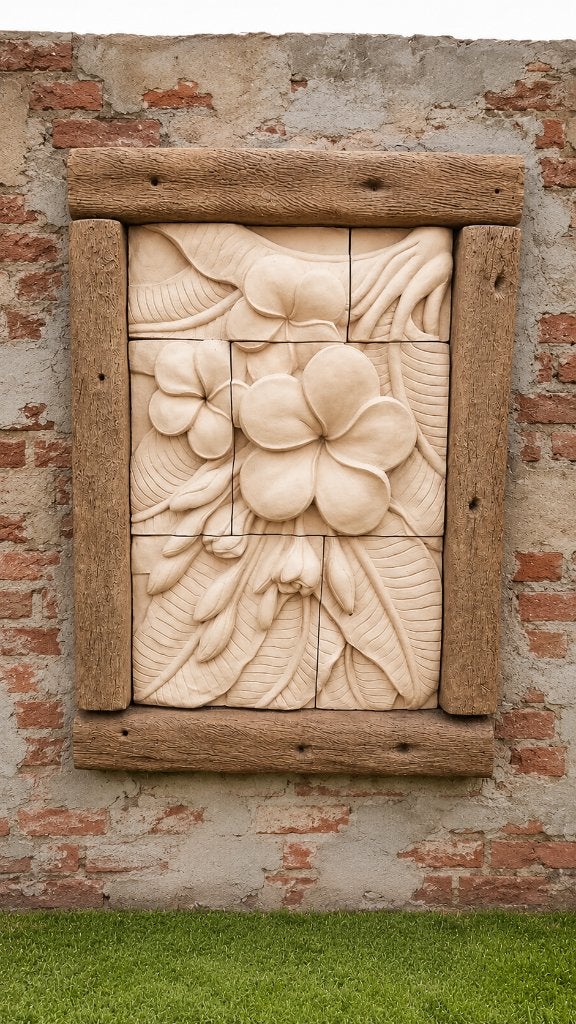 Sculpture murale fleurie, Enlèvement ou Envoi