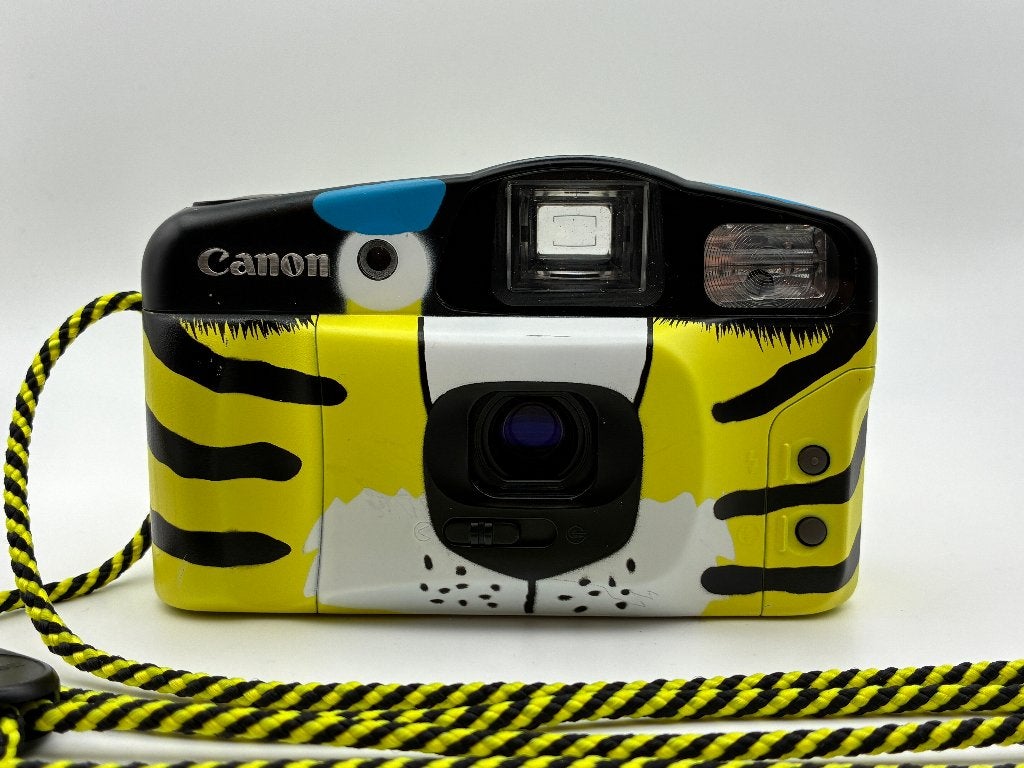 Canon BF-7 Tiger « Janosch » / Camera Argentique, Enlèvement ou Envoi, Comme neuf, Compact, Canon
