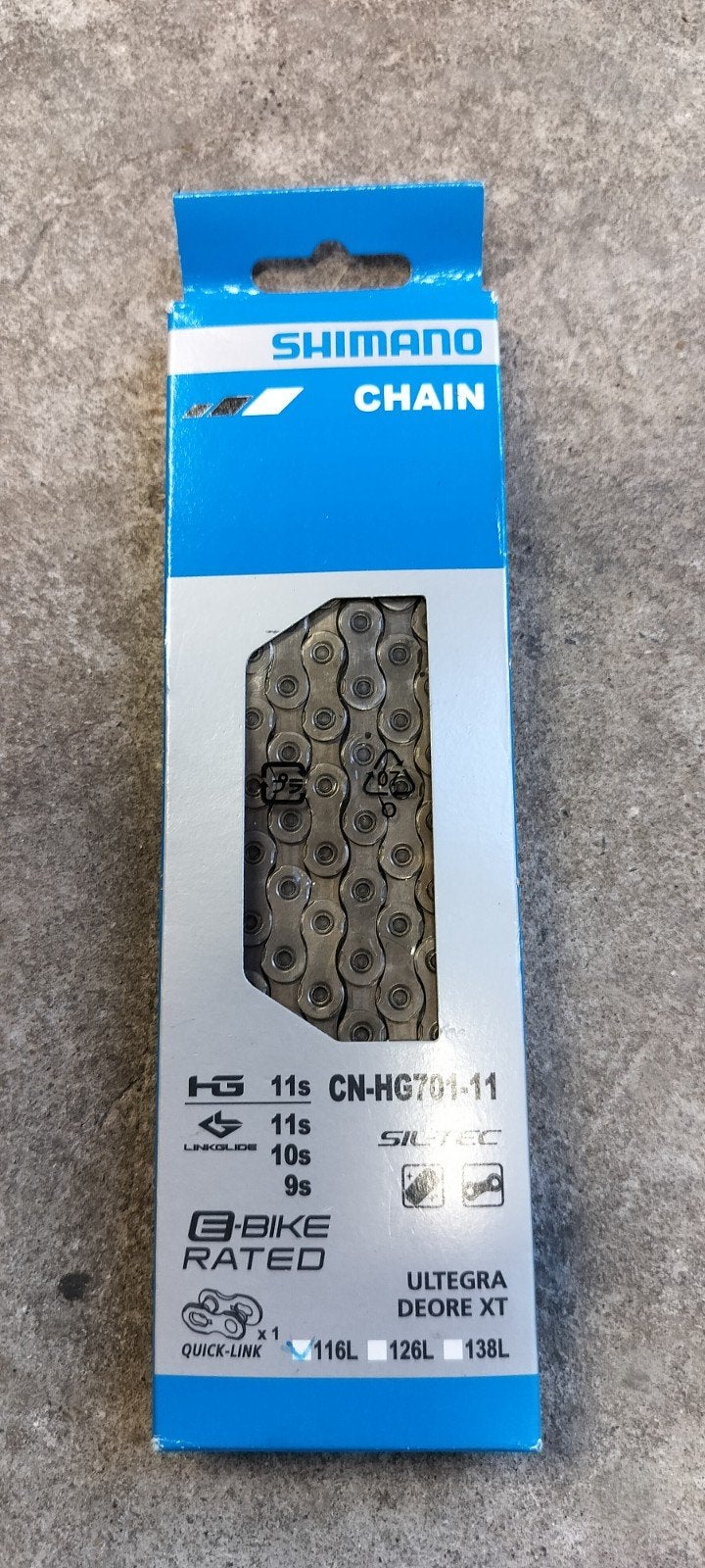 Shimano 11 speed cassette + ketting ultegra 116 schakels, Fietsen en Brommers, Ophalen of Verzenden, Nieuw, Derailleur of Ketting
