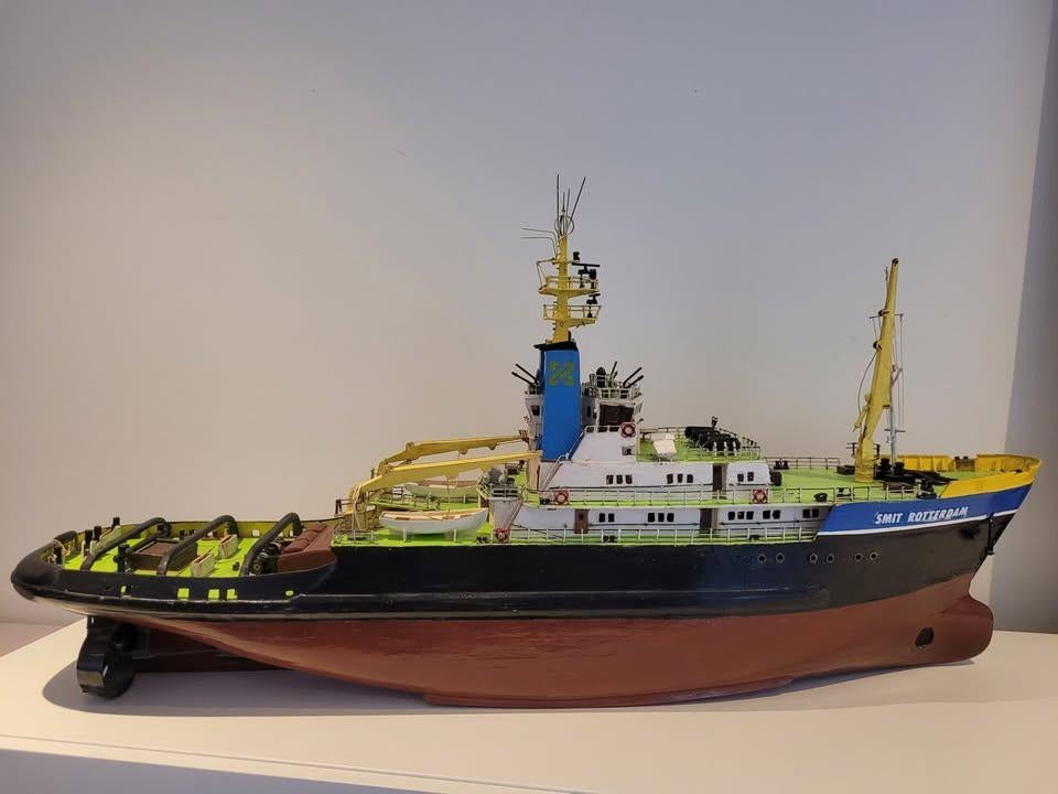 Prachtig modelschip “Smit Rotterdam” – schaal 1:75, Ophalen, Gebruikt, 1:50 tot 1:200, Overige merken