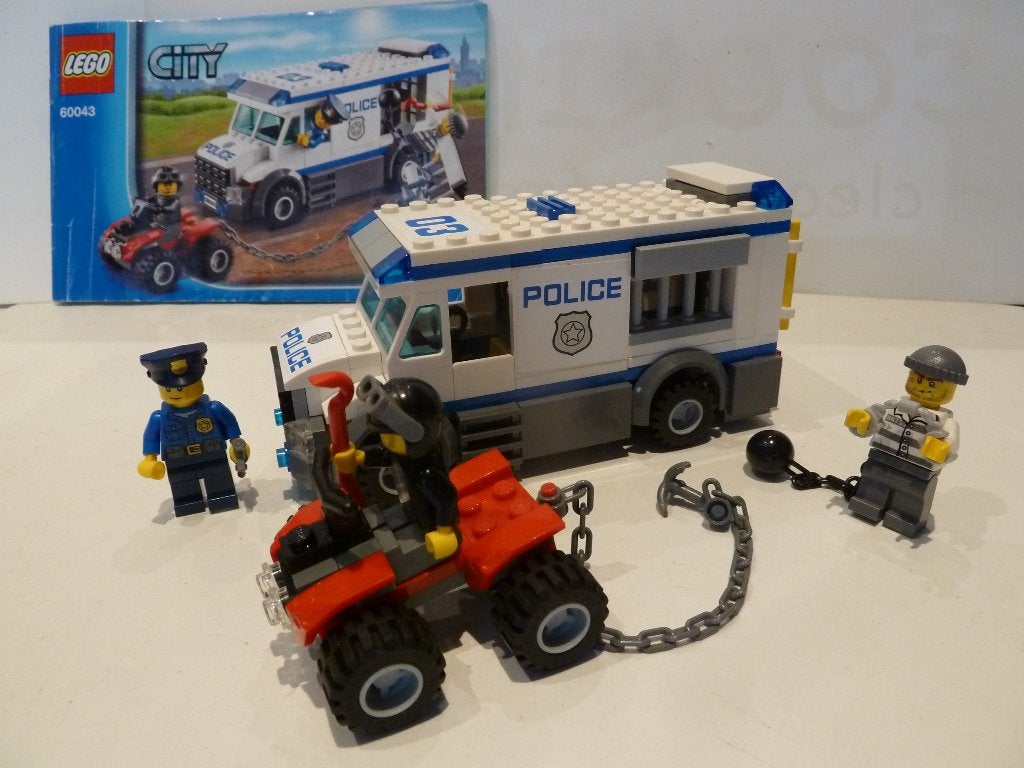 Lego City Police 60043 Le transporteur de prisonniers, City, Enlèvement ou Envoi, Lego, Ensemble complet
