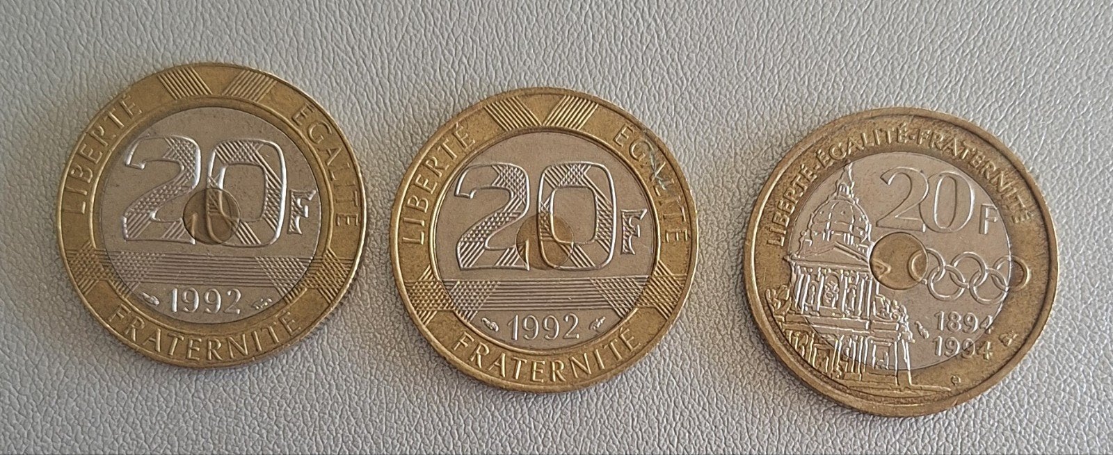 Pièces de 20 francs français, Ophalen