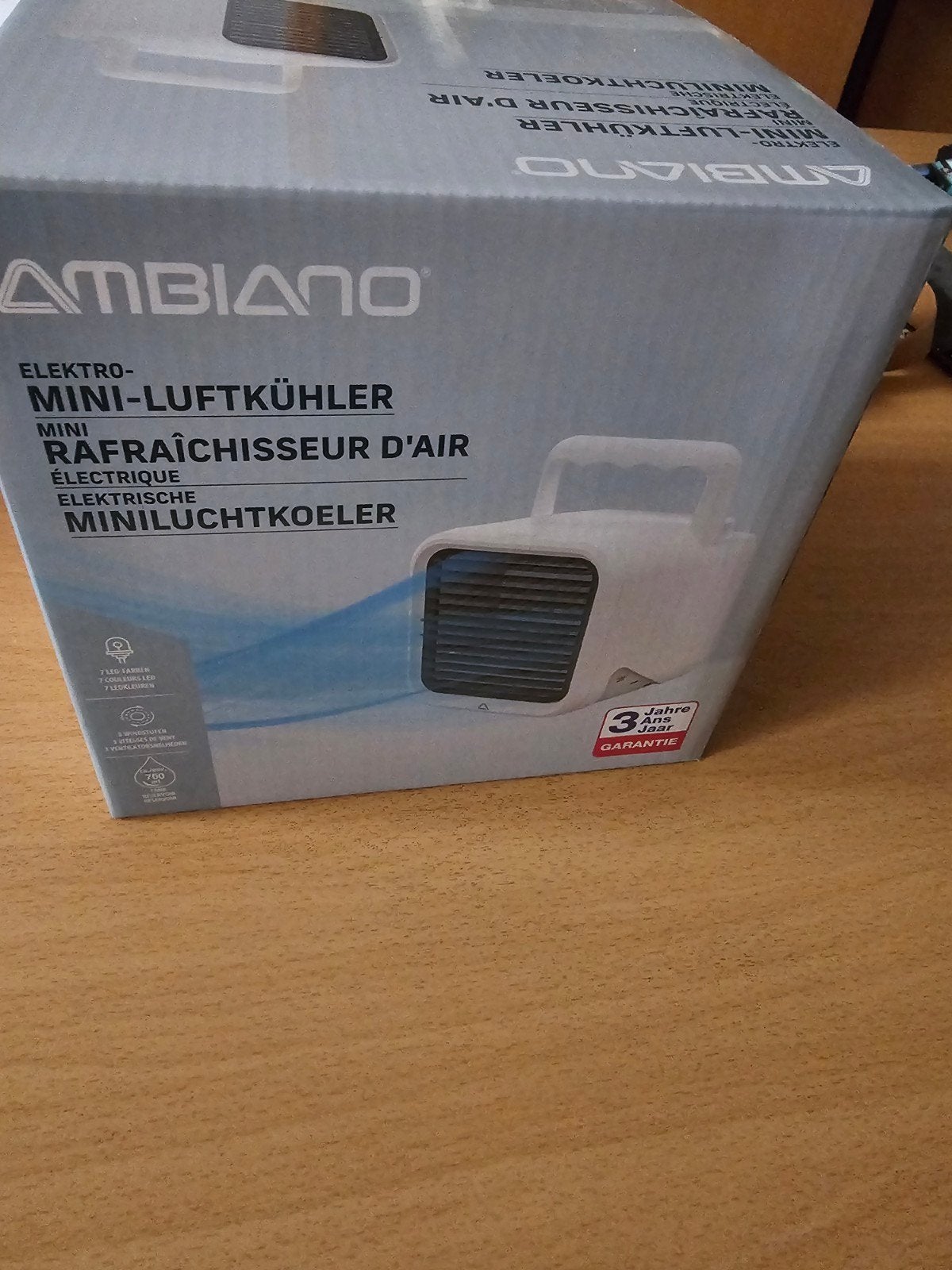Miniluchtkoeler, Enlèvement