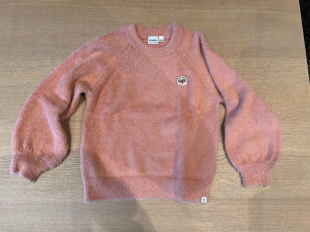 Garcia oudroze trui meisje 128-134 - 8-9 jaar, Enfants & Bébés, Enlèvement ou Envoi, Pull ou Veste, Comme neuf, Garcia