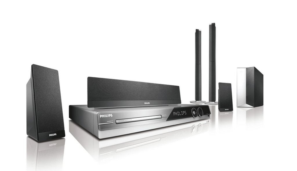 Ensemble Home-Cinéma 5.1 avec Lecteur DVD / 600 W, TV, Hi-fi & Vidéo, Philips, Enlèvement, Utilisé, 70 watts ou plus